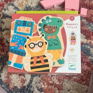 Djeco Magnetic Fancy Up 3 Piece Puzzles Mix and Match 2+ 24 PCS